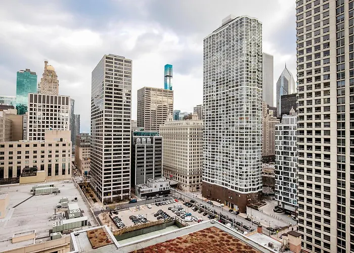 Blueground River North Pool Gym Nr Mile Chi-1143 Apartamento *