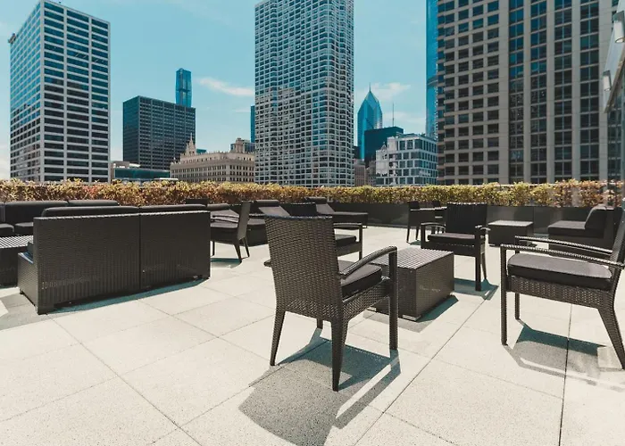 Apartamento Blueground River North Pool Gym Nr Mile Chi-1143 *